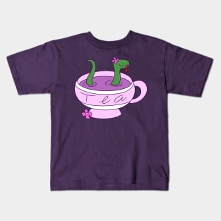 Snake Tea Kids T-Shirt